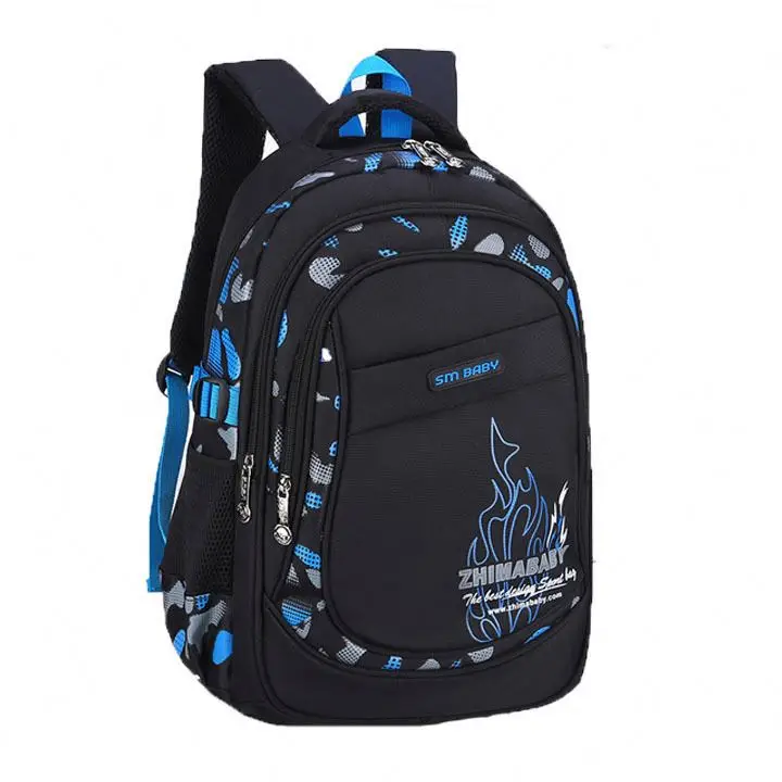 Manufacturers wholesale primary school student bag boys waterproof light junior high school student bag casual backpack