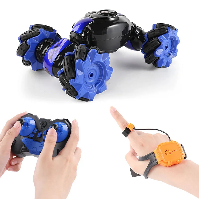Double-sided Stunt Twist Rc Off Road Car Kids High Speed Climbing Vehicle Toys Hand Gesture Cross Country Remote Control Car