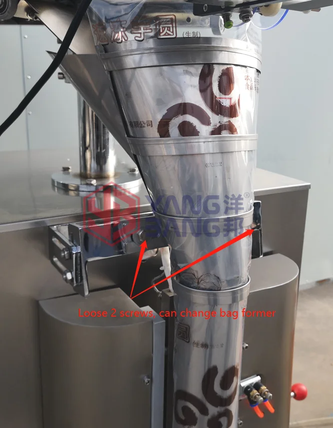 YB-300K Economical 50g-1kg Granules Beans Salt Sugar Packing Machine with Volumetric Cup Filler