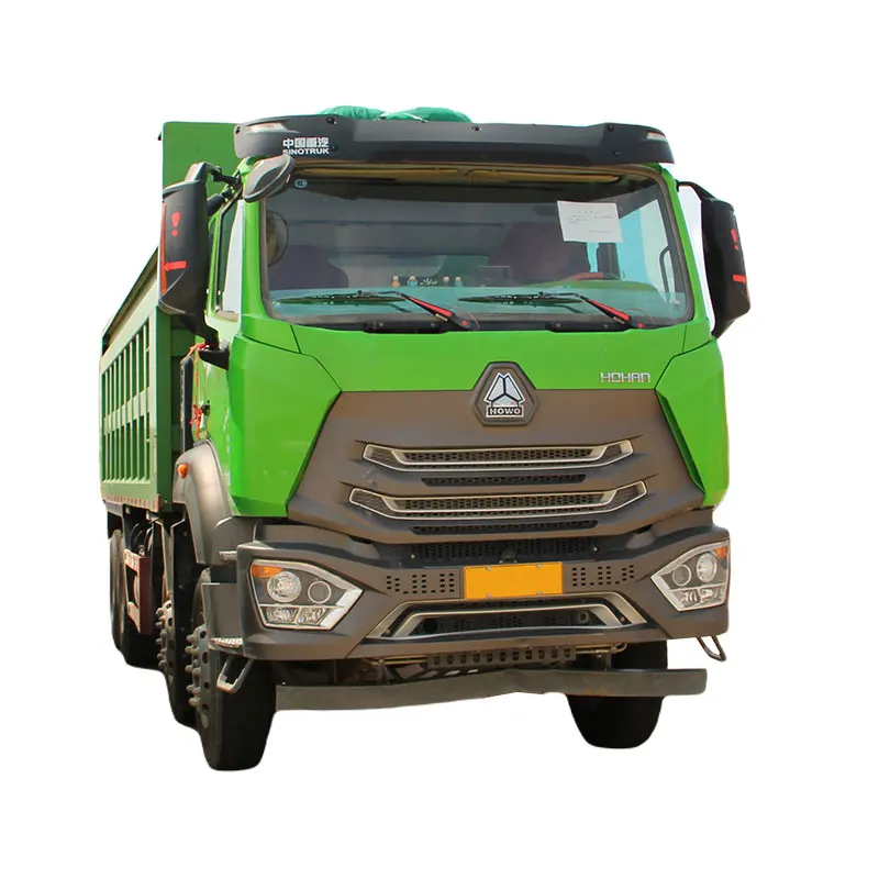 Second Hand Electrical Pump Sinotruk HOHAN 8x4 12 Wheels Heavy Duty Tipper Dump Trucks