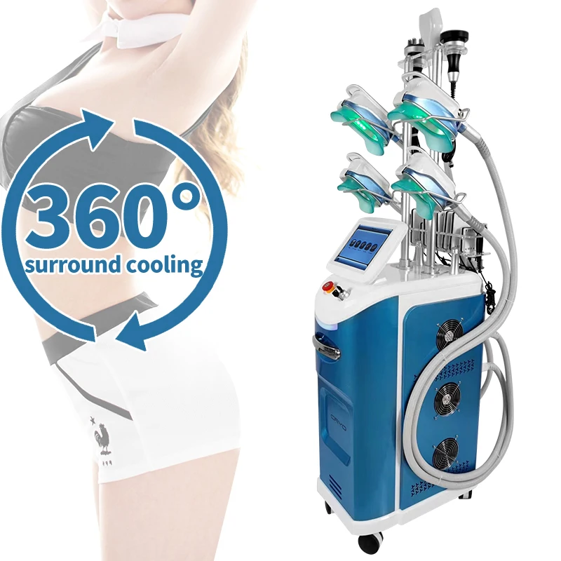 4 Handles cryotherapy cyro cyrotherapy 360 Fat Freeze Slimming Fat Freezing Machine Cryo Beauty Salon Equipment