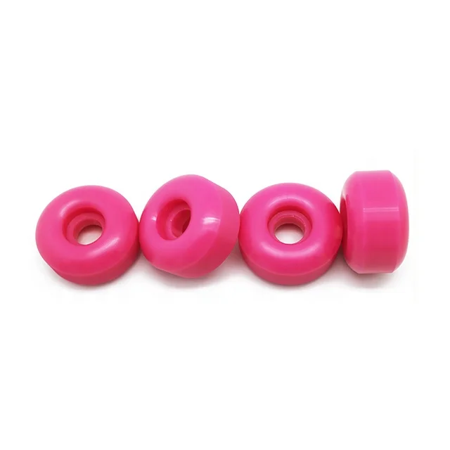 Factory Sale 52mm 53mm 54mm 55mm 56mm 100A Conical Mini Skateboard Wheels With Bearings