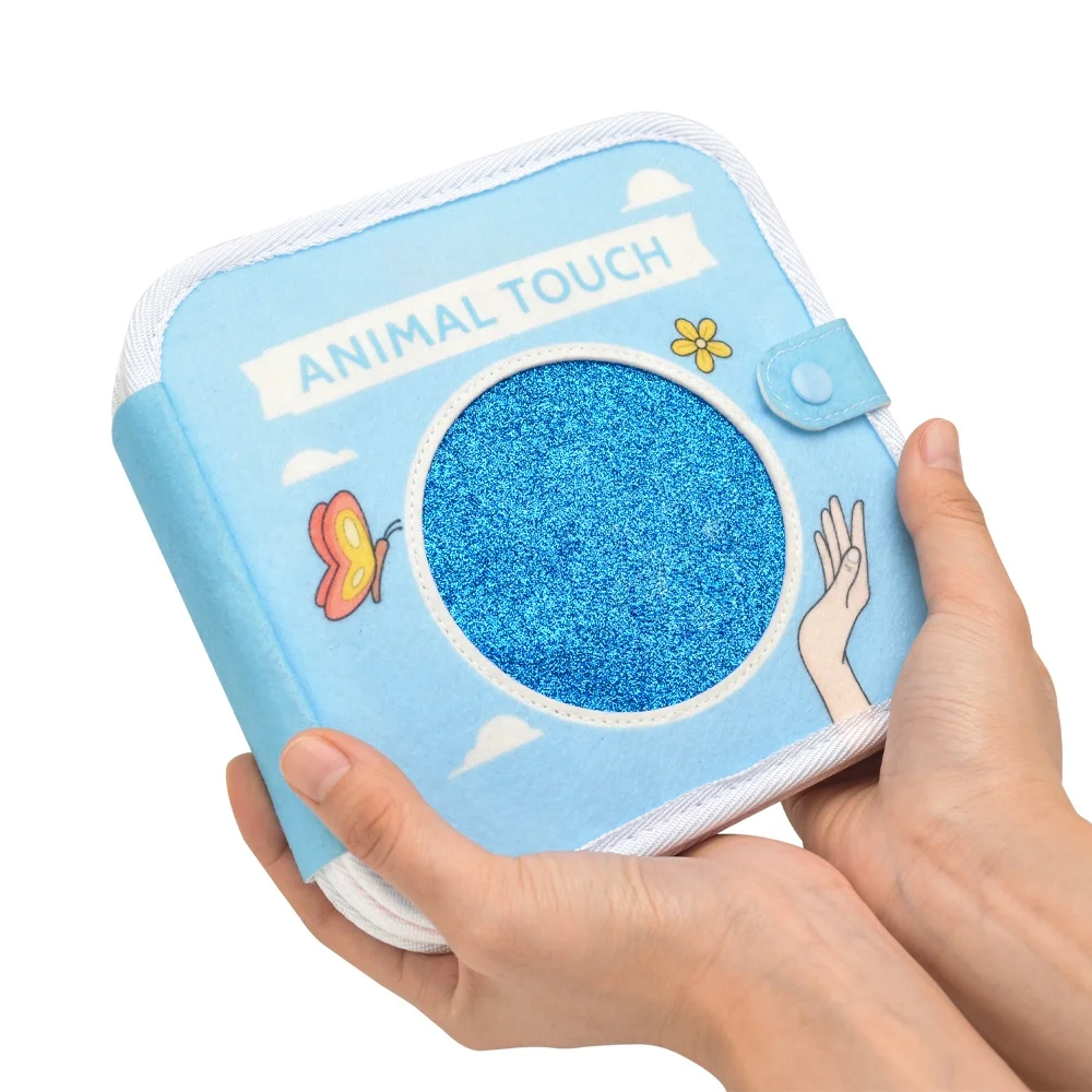 New Educational Felt Sensory Mat Book Travel Toys Activities For Kid Sensory Book For Autistic Children