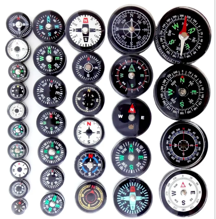 plastic compass Hot selling 20mm mini plastic compass,pocket compass