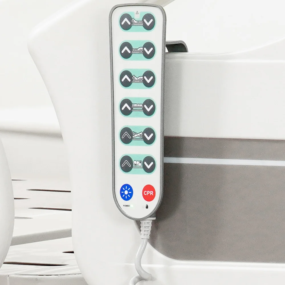 Best selling Hospital furniture ABS Electric Nursing Care Bed Patient Bed