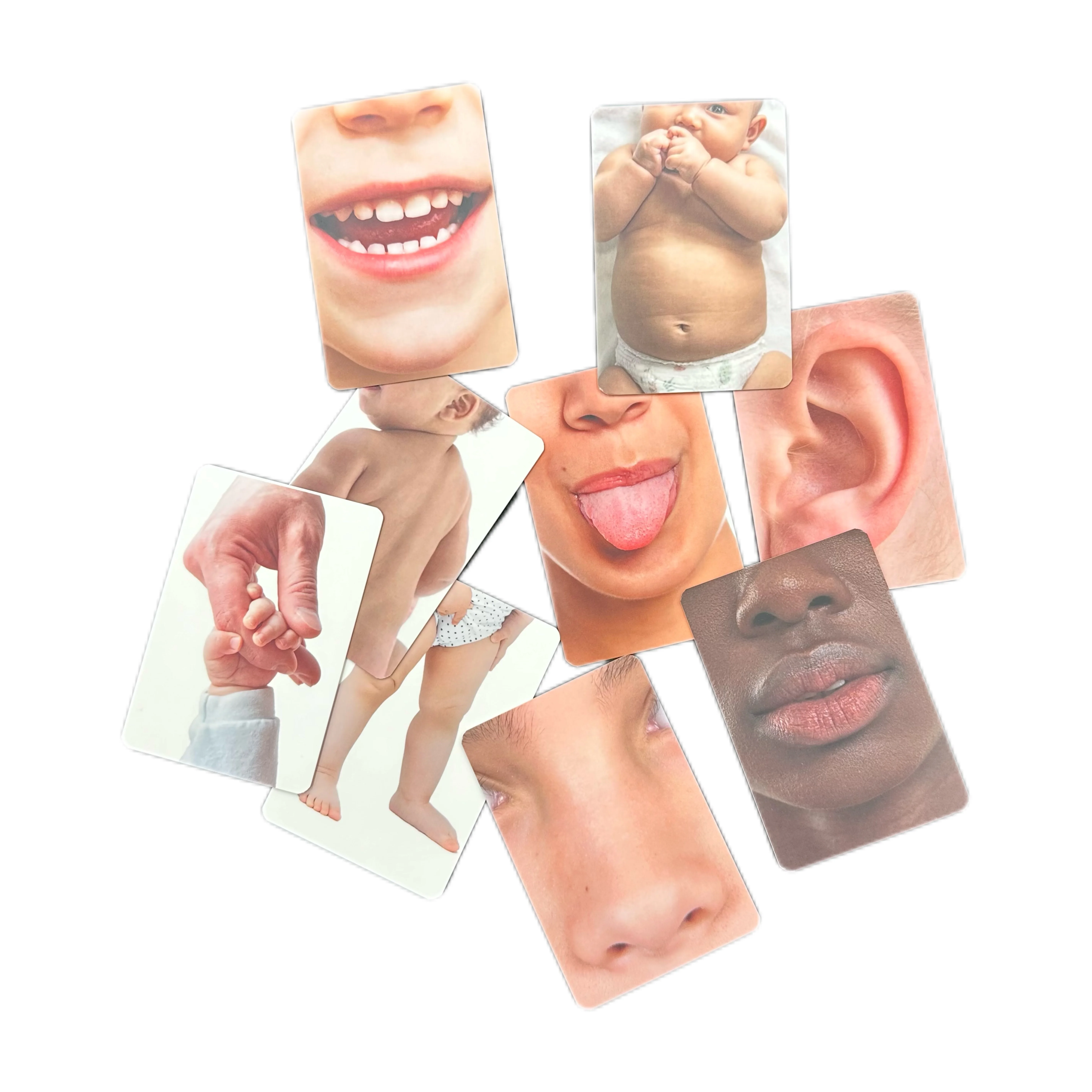 Custom Eco-friendly Game Flashcards Paper Children Kids Toddler Matching Educational 350g Ivory Flash Card Printing