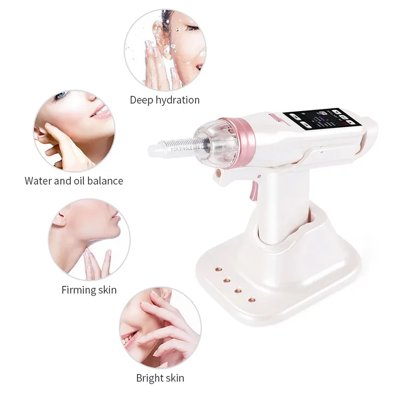 Low noise ez injector 5 pins needle micro facial beauty mesotherapy gun