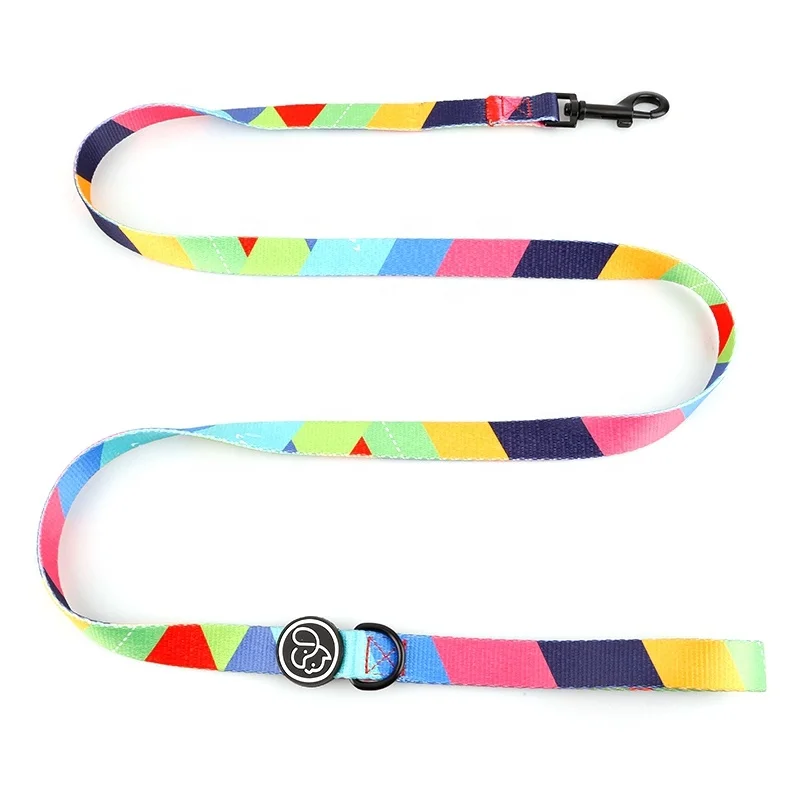 Wholesale Designer Colorful Sublimation Workmanship Pet Leash for Dog