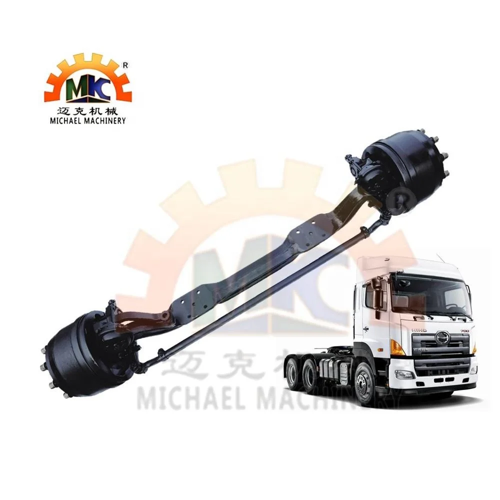 6X4/4X2 Hino 700 Heavy Duty Truck Front Wheel Steering Axle with 7ton Capacity