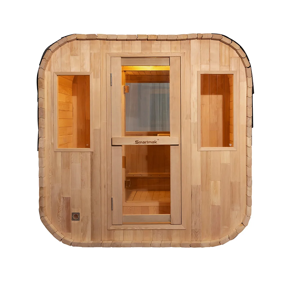 Оптовая цена садовая Сауна для дома 6 человек традиционная куб уличная сауна