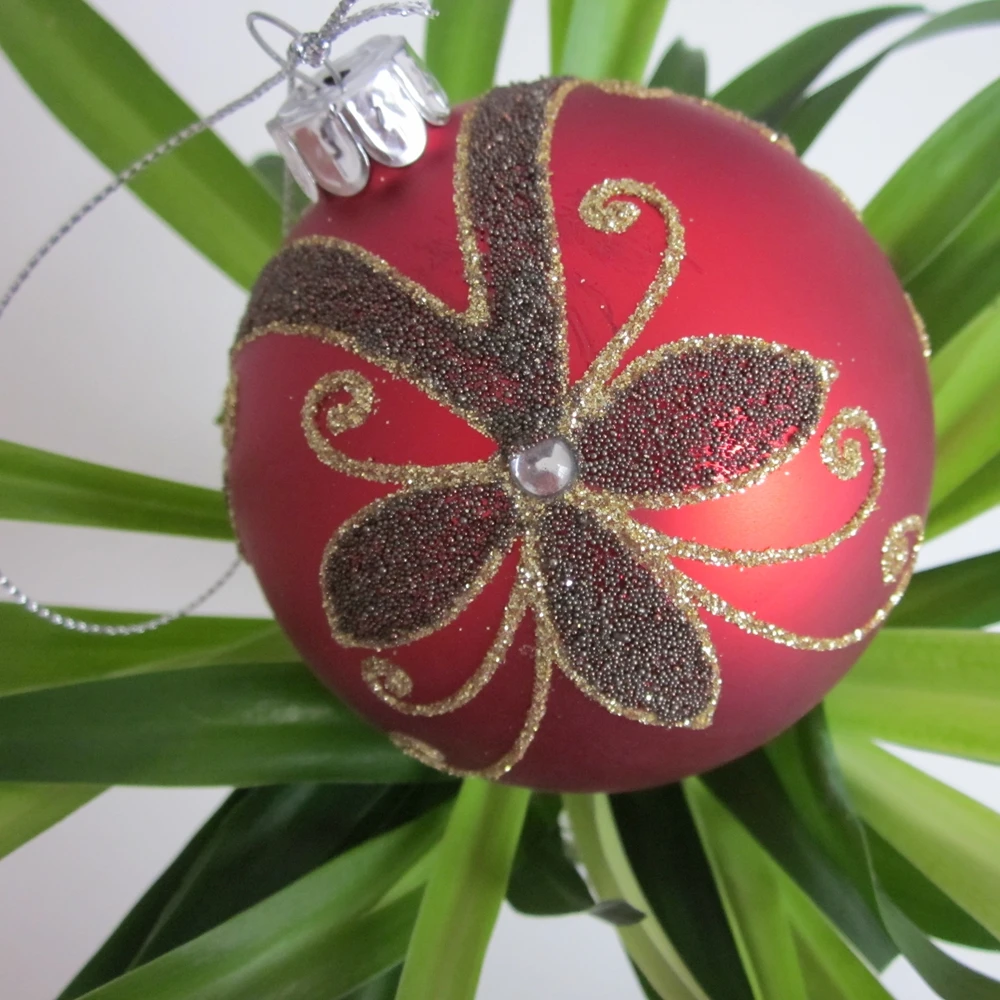 Decorative Christmas glass balls