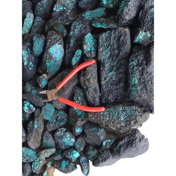 Wholesale Natural Raw Blue Turquoise Stone Rough for Jewelry Making