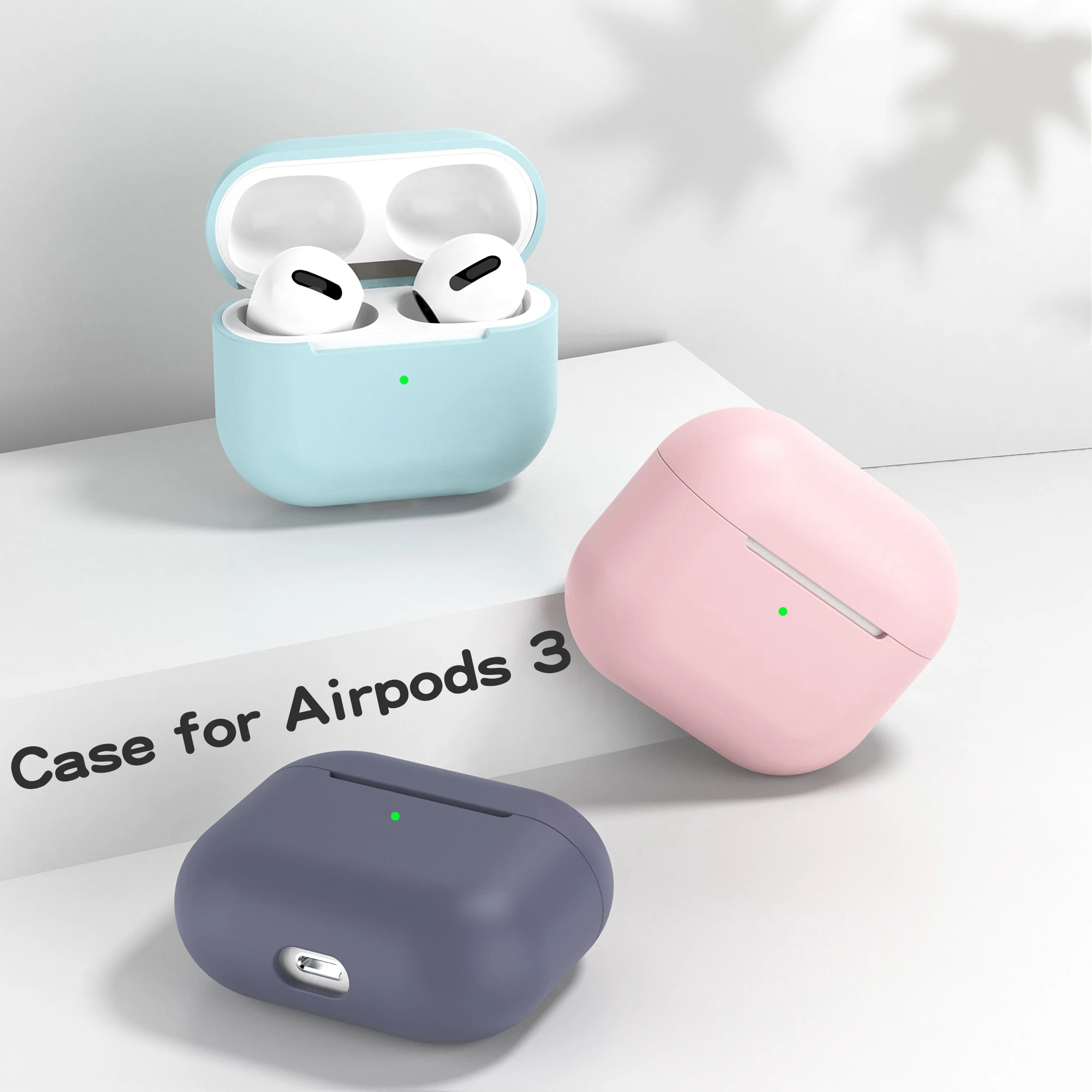 3D Cute Cartoon Silicone Custom Designer Cover Original 2021 Case for Apple Airpods 3
