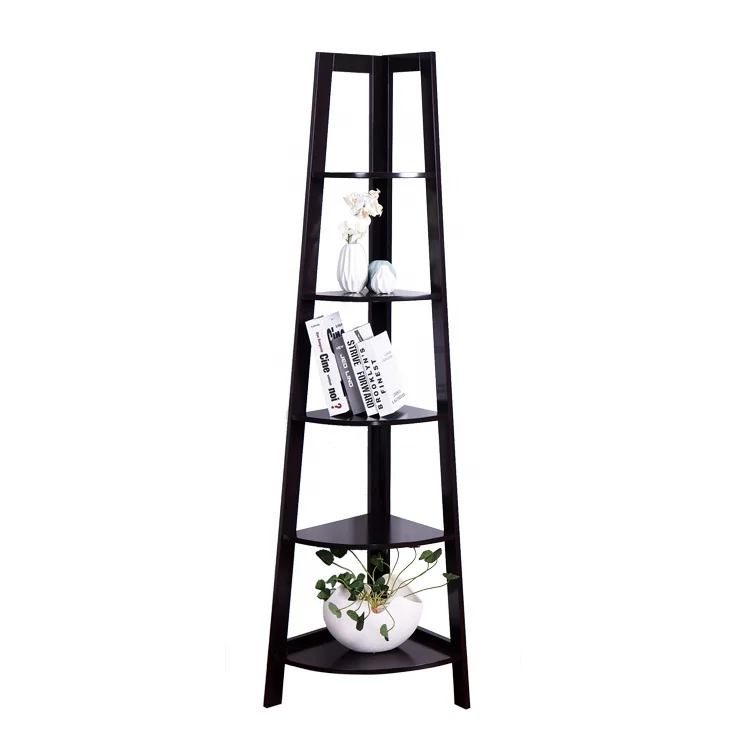 
New design living room corner shelf 5-tier multifunctional storage rack 