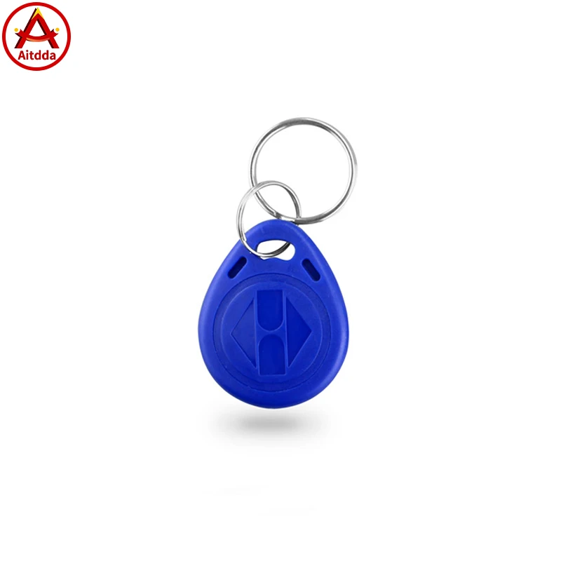 Aitdda ID IC Reader Card 125KHz Blue rfid Tag/Card/Key Fobs for Access Control