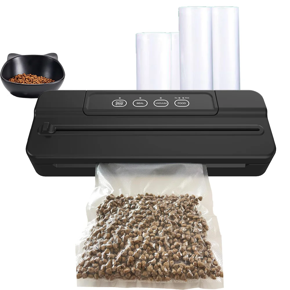 household air vacuum packing sealing seal wet pet food product sealer packing machinery for food storage ce vacuum food machine