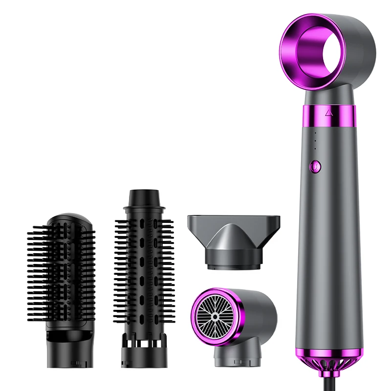 5 in 1 high speed air styler cold and one step hair dryer hot air blower styler and hot air styler Hair Dryer Brush Ionic