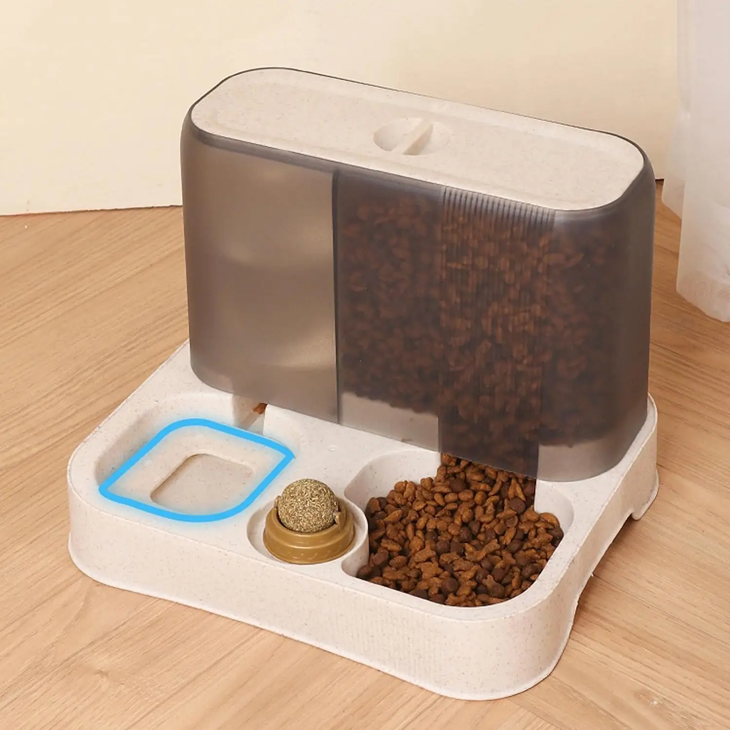 cat automatic feeder water dispenser all-in-one cat food bowl  bowl dog double bowls  cat drinking water