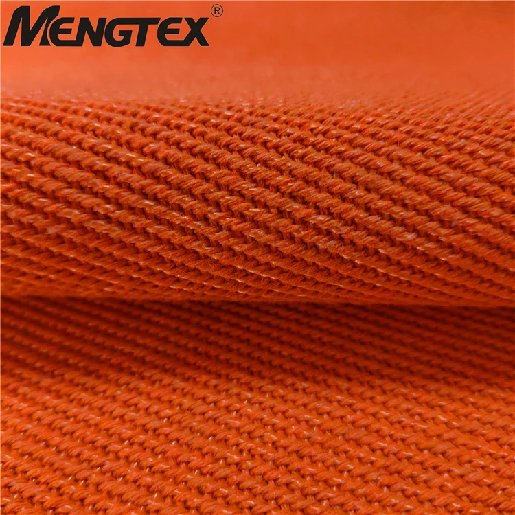 Colored orange dog bite resistant fabric dog train product polyester fabric for dog sofa toy
