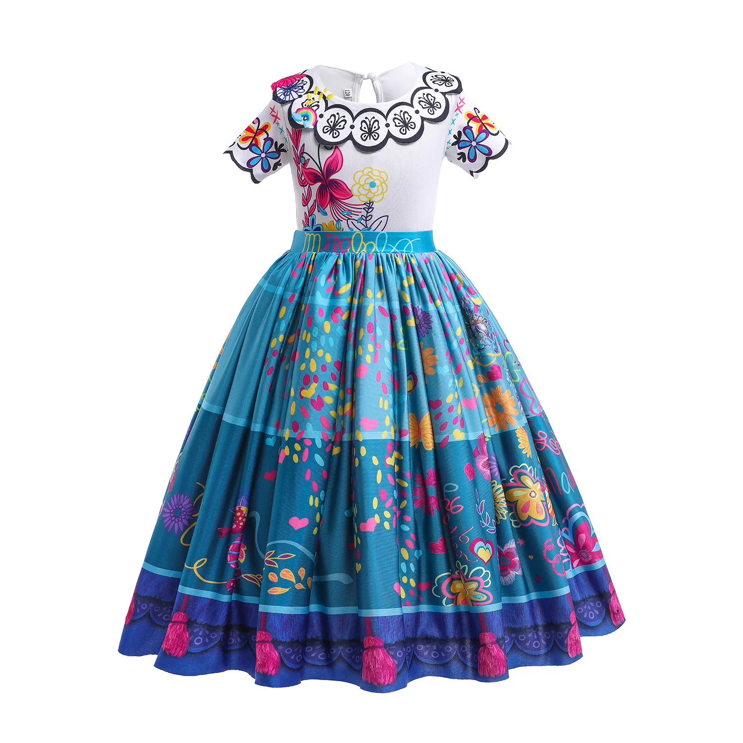 Girls Costume Princess Dress For Kids Carnival Disguise Party Cosplay Dress Halloween Charm Clothes
