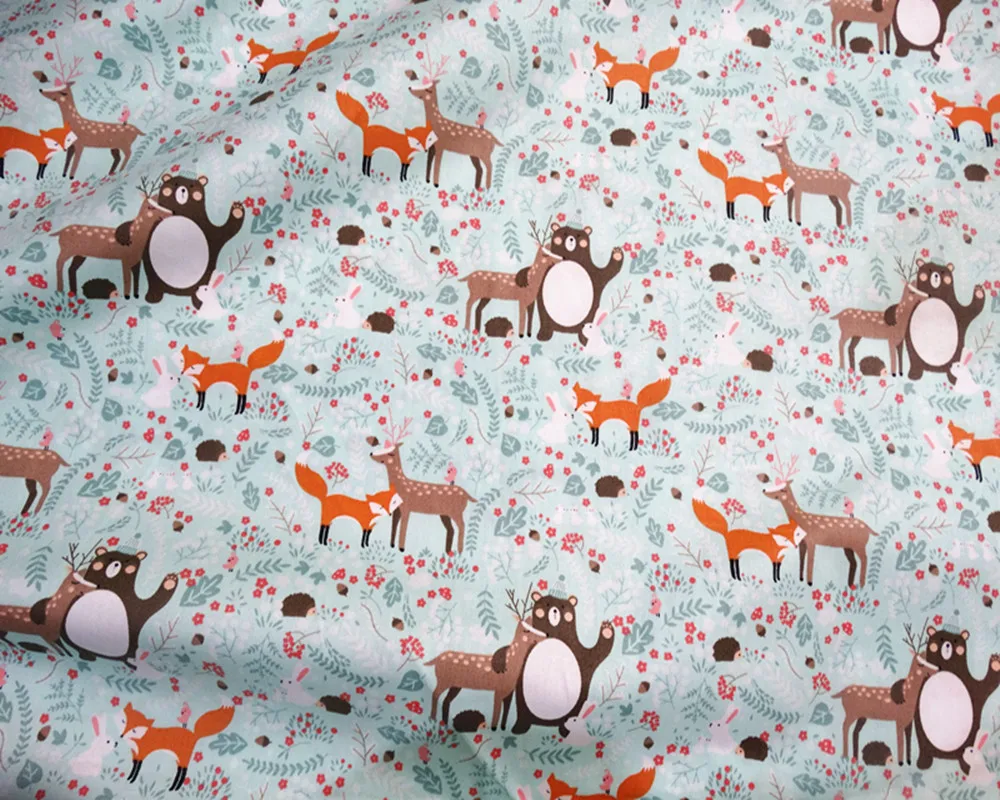 print cotton fabric 100% cotton girl print fabric