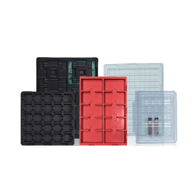 Customized Antistatic PVC ESD Plastic Blister Packaging Tray