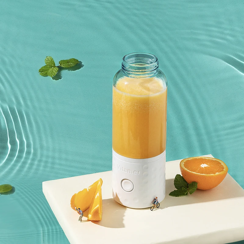Оптовая продажа vitamer портативный 500 мл блендер Usb Перезаряжаемый Электронный Сок блендер joyshaker чашки с 4 лезвиями