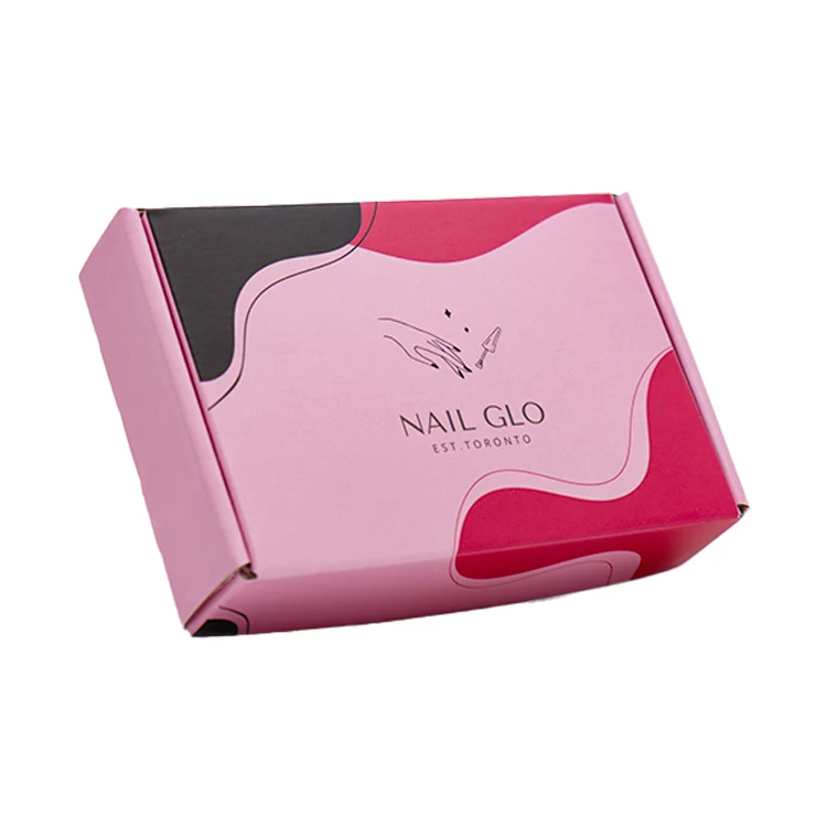 W174 Custom Mailing Paper Corrugated Kraft Mailer Shipping Box Cardboard Mailer Boxes Custom Logo Printing Corrugated Mailer Box