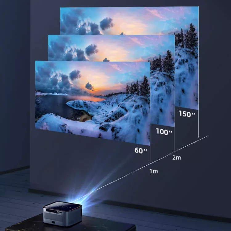 1080p Android Mini Projector Warles Halogram Smart Tv Projector Led Movie Projector