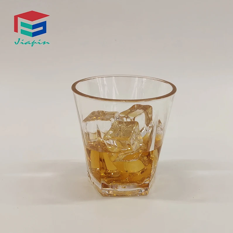 8oz Polycarbonate Drinking Glass Plastic Restaurant Glass Round Unbreakable Drinking Glass