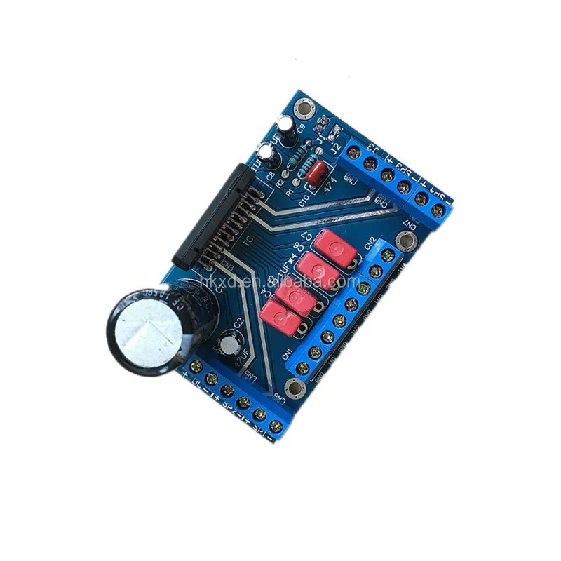 Модуль DC 12 В TDA7388 четырехканальный 4x41 Вт аудио усилитель мощности плата BTL PC Автомобильный усилитель