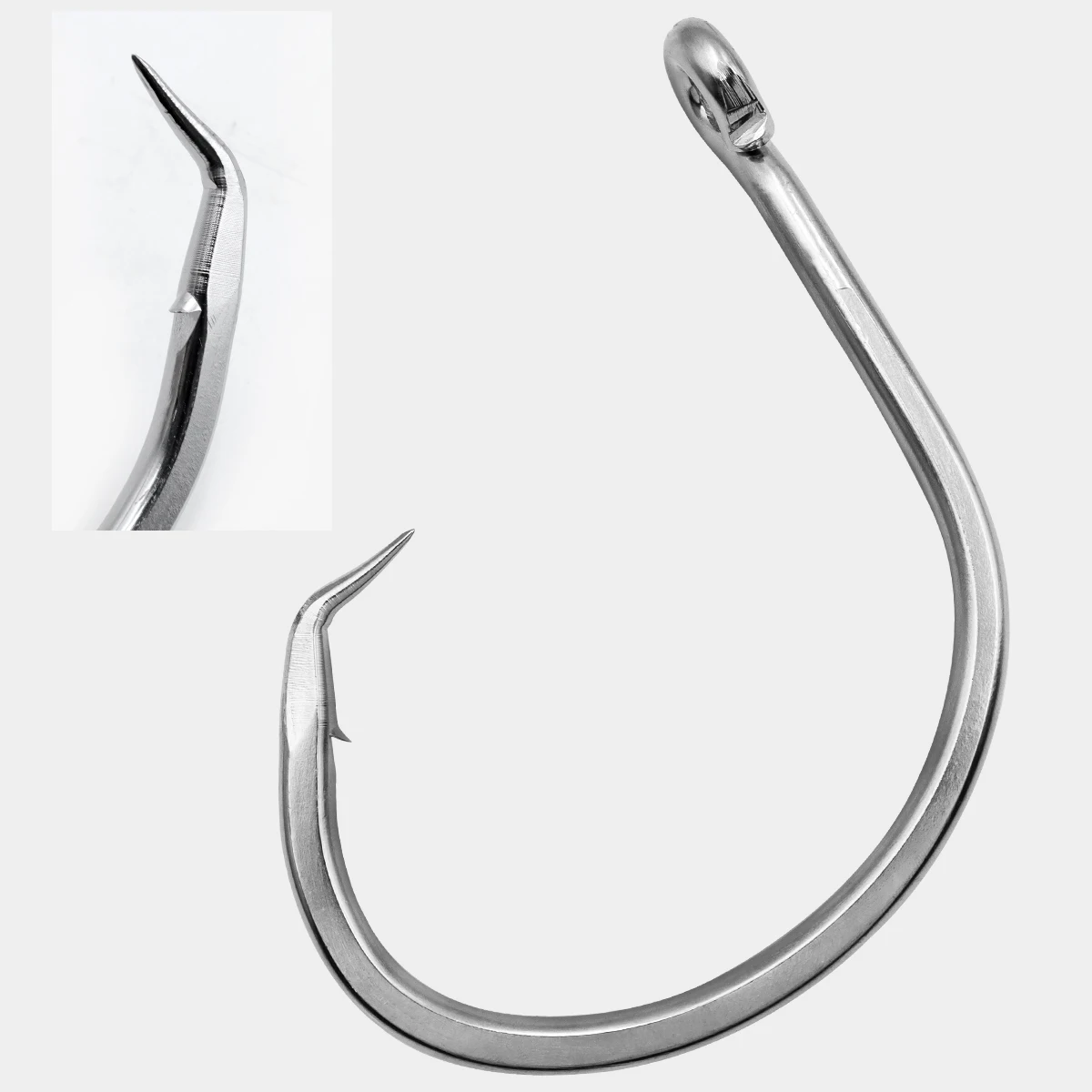 6/0 - 28/0 Fishing Shark Circle Hook Strong Stainless Steel For Tuna Saltwater Fishing Hook Big Size Tackle