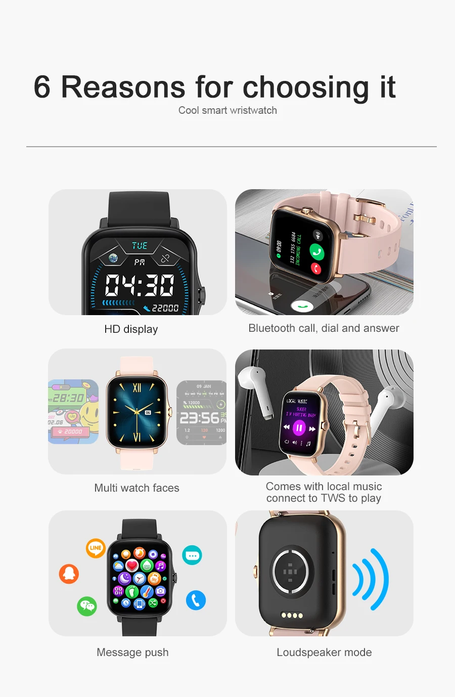 2023 Hot Sale Waterproof Smart Watch  With Sleeping Monitor For Adults Wholesale Smart Watch