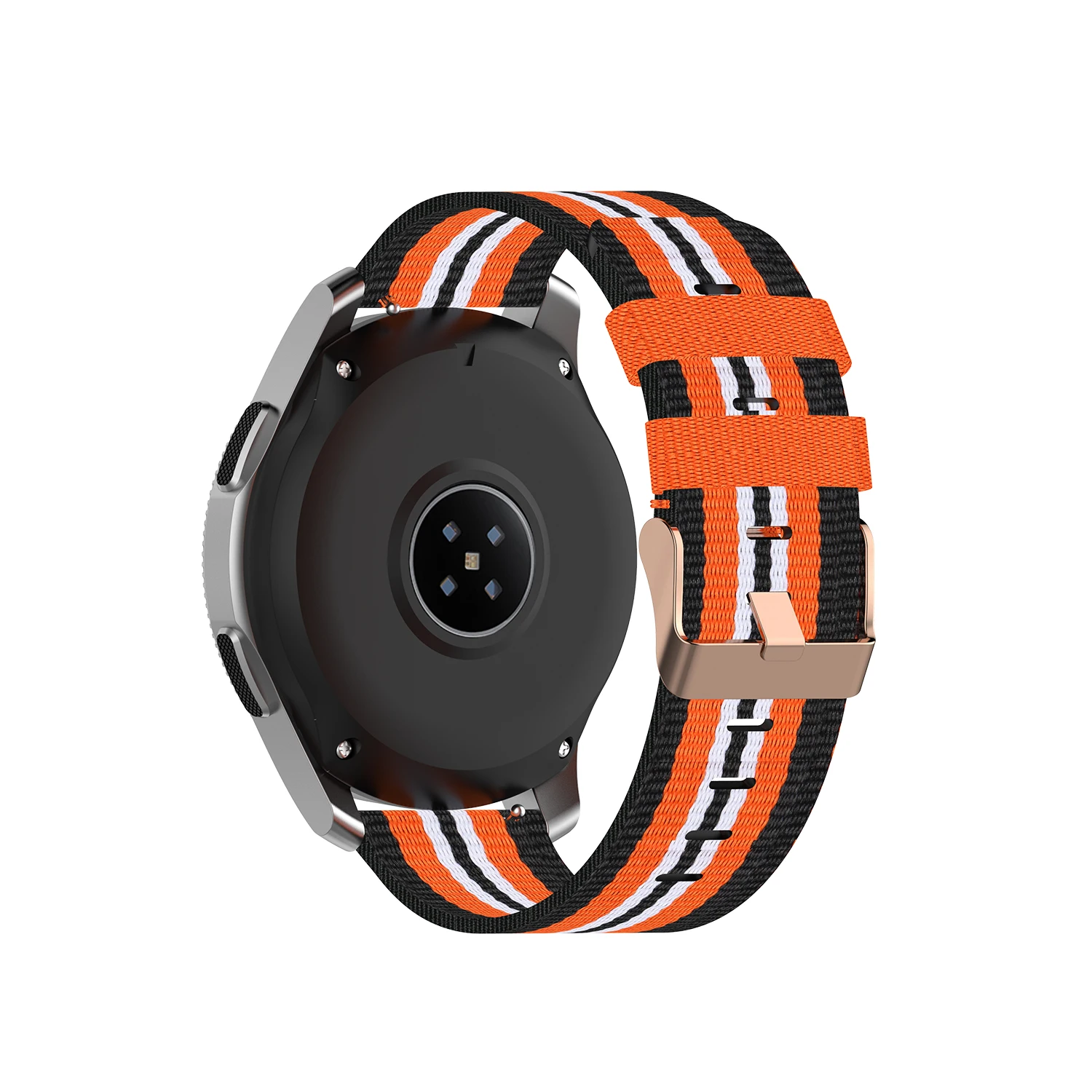 18mm 20mm 22mm woven nylon canvas watch band straps for amazfit BIP GTS GTR 42mm 47mm