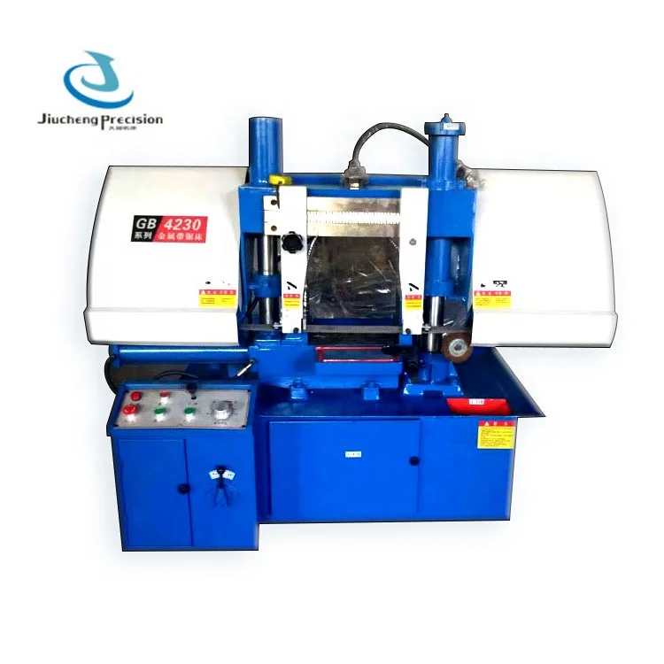 band saw GB4230 automatic metal cutting band saw column steel pipe machine