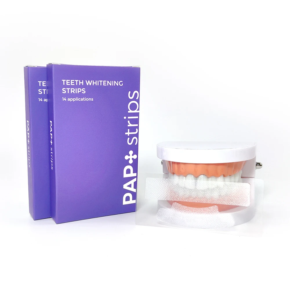 V34 PAP Purple Teeth Whiten Strips Pajero V34 Accessories for Sensitive Teeth