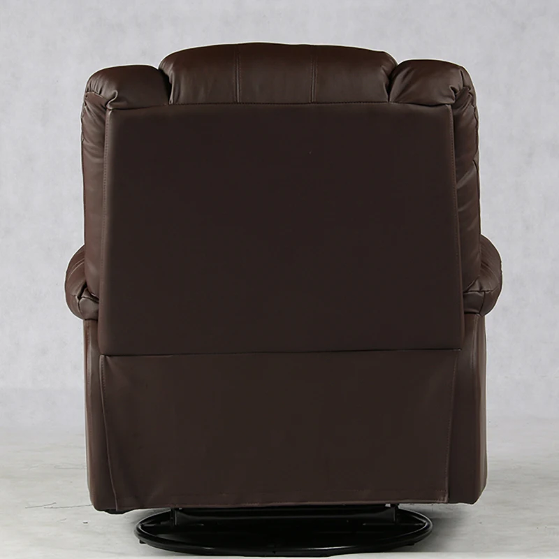 Wholesale Living room manual mechanism leather sofa cheap leather recliner massage sofa chair