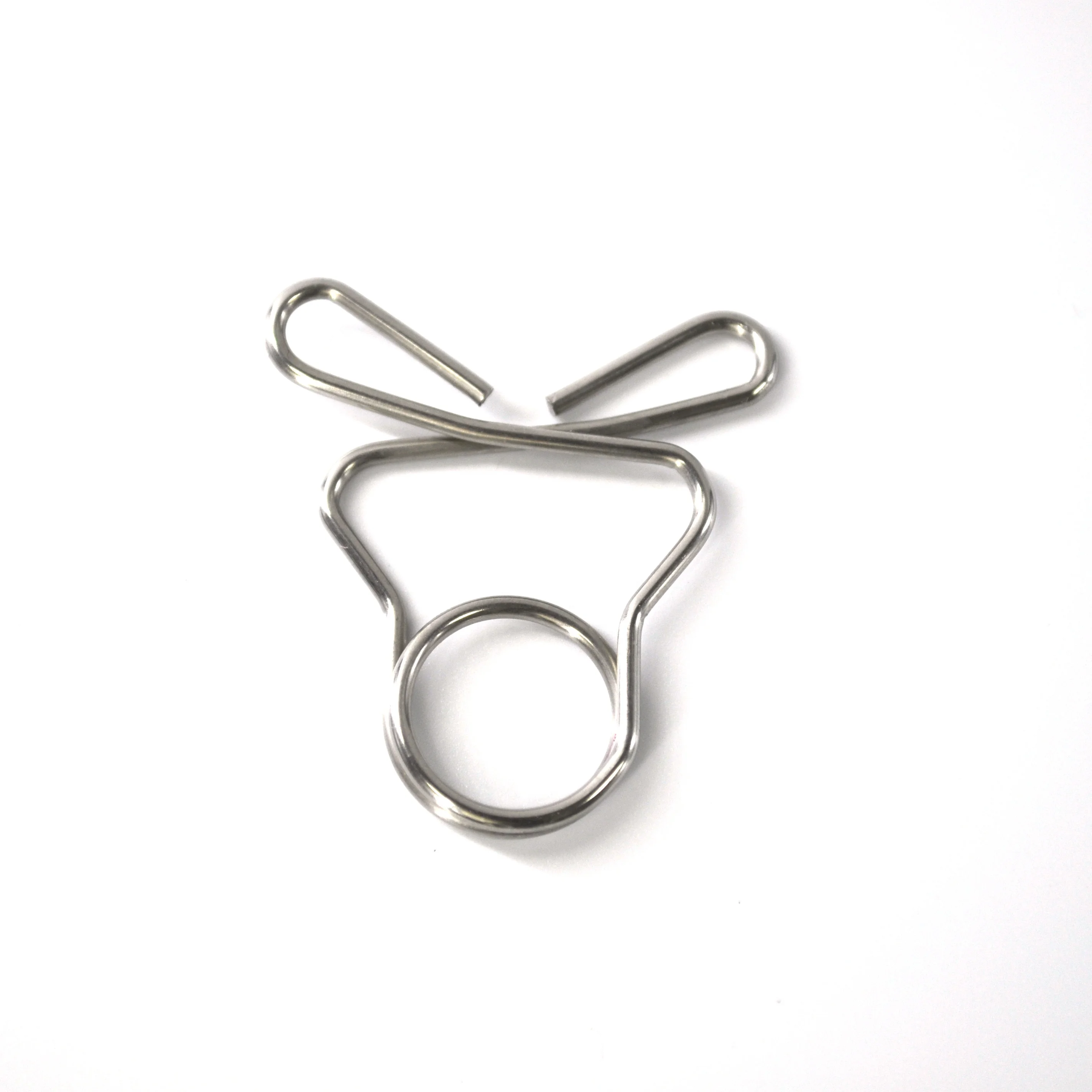29mm custom single wire pipe circular clamps spring collar wire forming