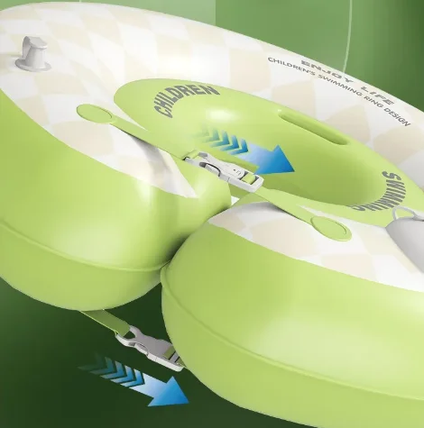 Newborn Baby Neck Swim Ring Thickened Children swimming neck float for Shower Collars Baby Swimming Float Neck Ring