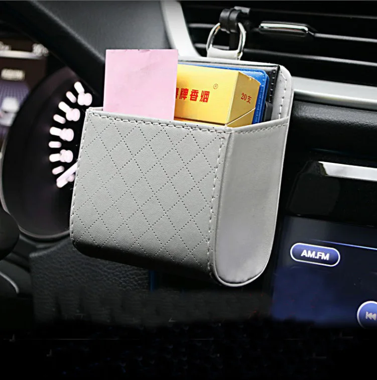 Car Seat Back Mini Pocket Holder Storage Bag Auto Travel Tidy Hanging Organiser