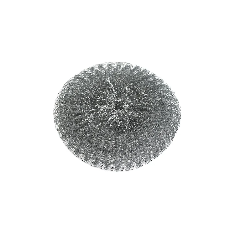 Galvanised metal mesh scourer for Kitchen and pot cleaning