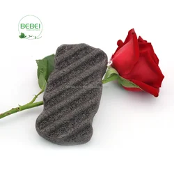 Хлопковая детская купальная Коньячная губка для купания, Гидрофильная нелатексная маска