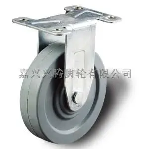100mm Medium duty PU  rigid castor with bracket  60-80Kg load capacity