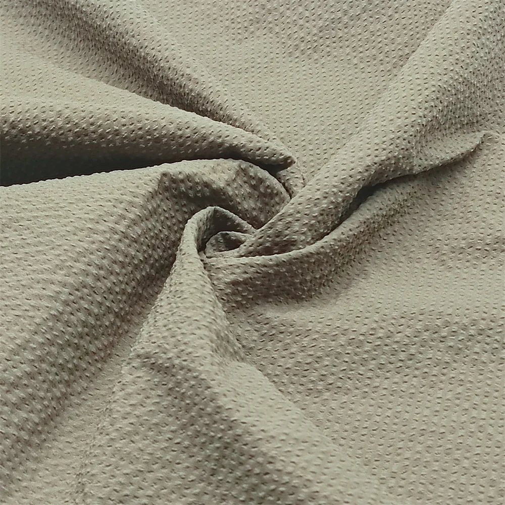 Bubble T800 Various Super High Stretch 100% Polyester without Spandex Fabric