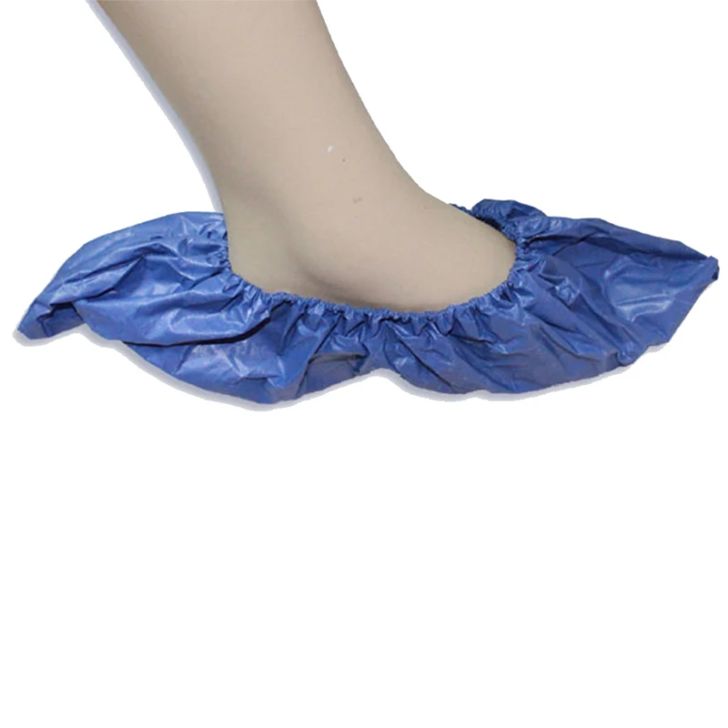 ready to ship PE/CPE/PP disposable foot cover cleanroom
