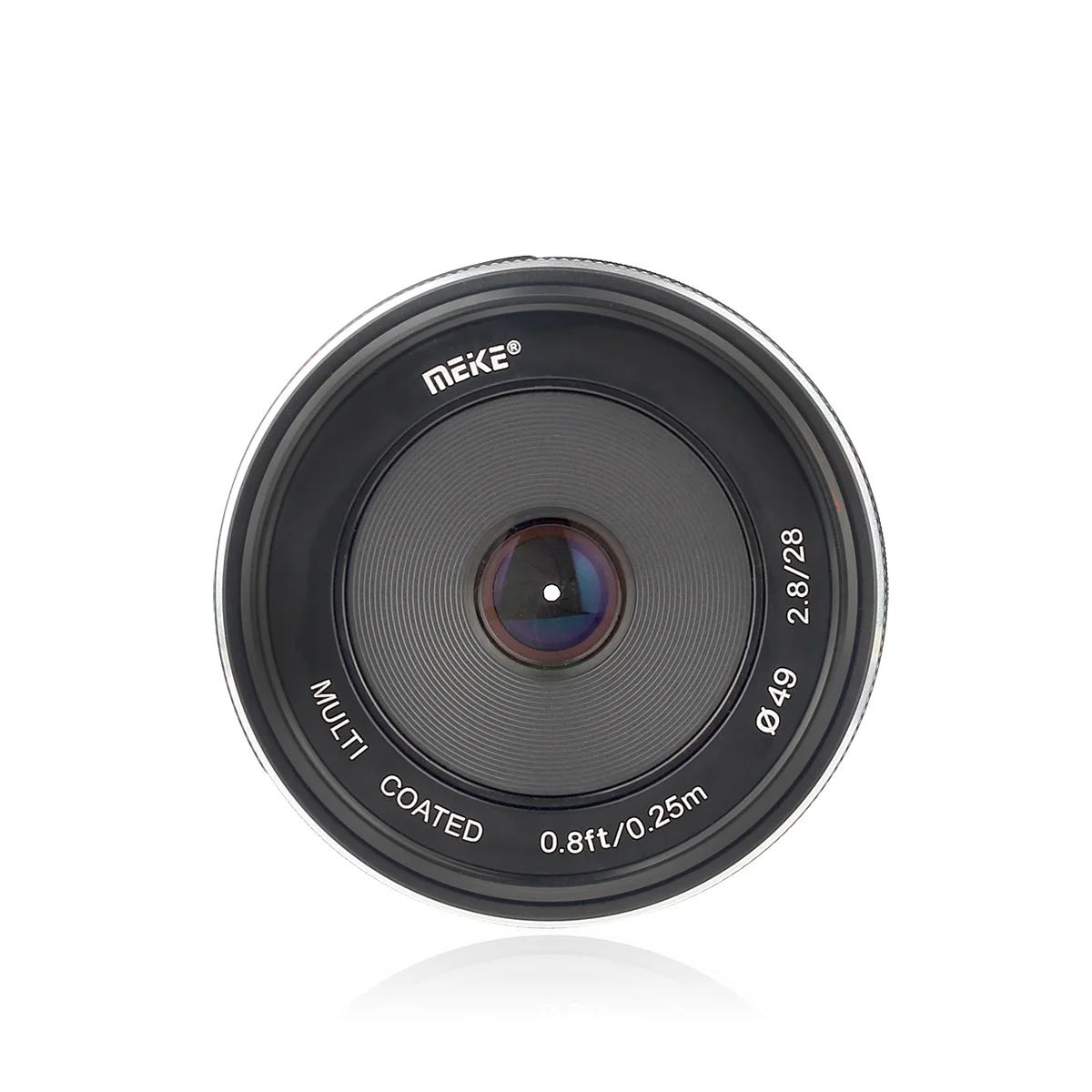 
 Meike 28 мм f2.8 фиксированный объектив ручной фокусировки для беззеркальной камеры Panasonic Lumix Olympus серии камер  
