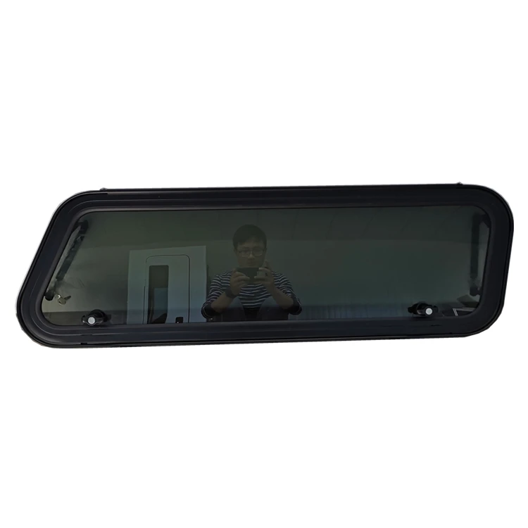 TONGFA Hot Sale Caravan RV Motorhome Aluminum Alloy Pick up Truck Tophung Hinged Window with 3mm Tempered Glass