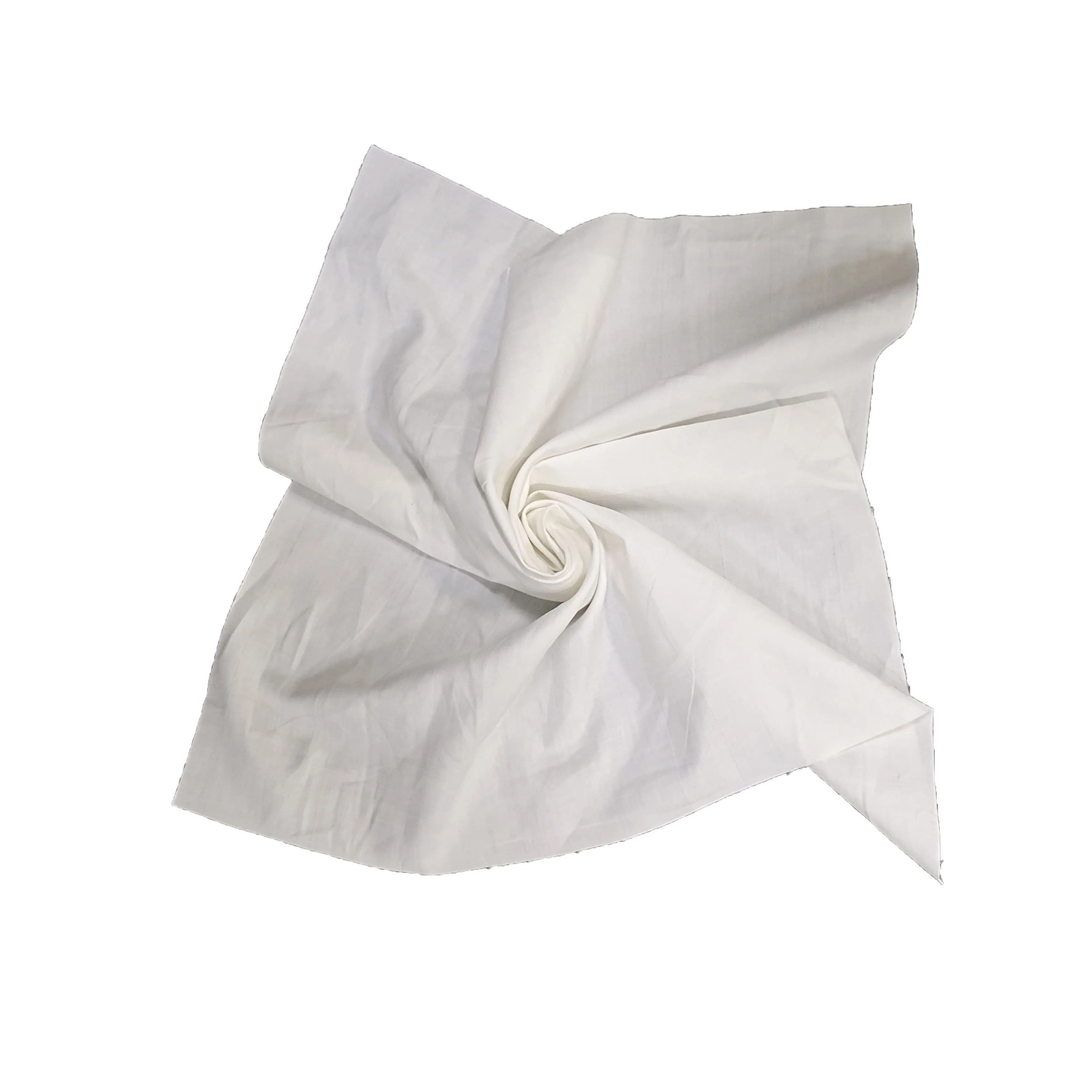 
Industrial cleaning bed sheets cut white rag cotton cloth wiping waste rags 