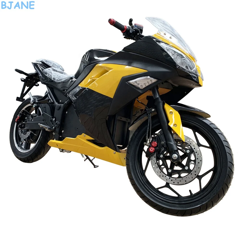 Bjane Eec Coc Two Wheel 5000w Electric Scooter Adult Electric Motorcycle