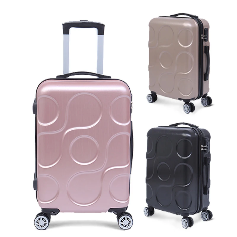 Оптовая продажа, Модный комплект из 3 предметов, комплект для багажа, дорожная тележка, большой вместимости, водонепроницаемый чемодан с твердым корпусом